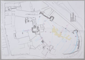 Map of Original Castle Features