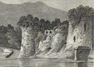 Cardigan Castle in 1786