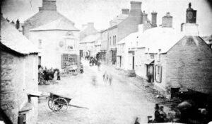 Cardigan High Street ca 1869