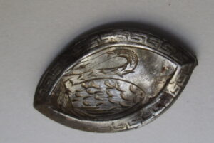 Silver Swan Brooch